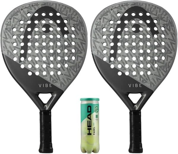 HEAD Vibe Twin Set with 3 Balls